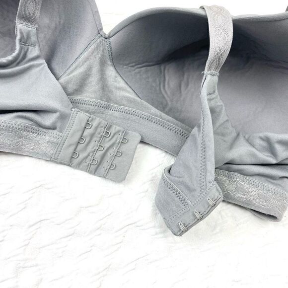 BUY 1 GET 1 FREE Warners 40d wire free comfortable bra smooth gray - Picture 4 of 9